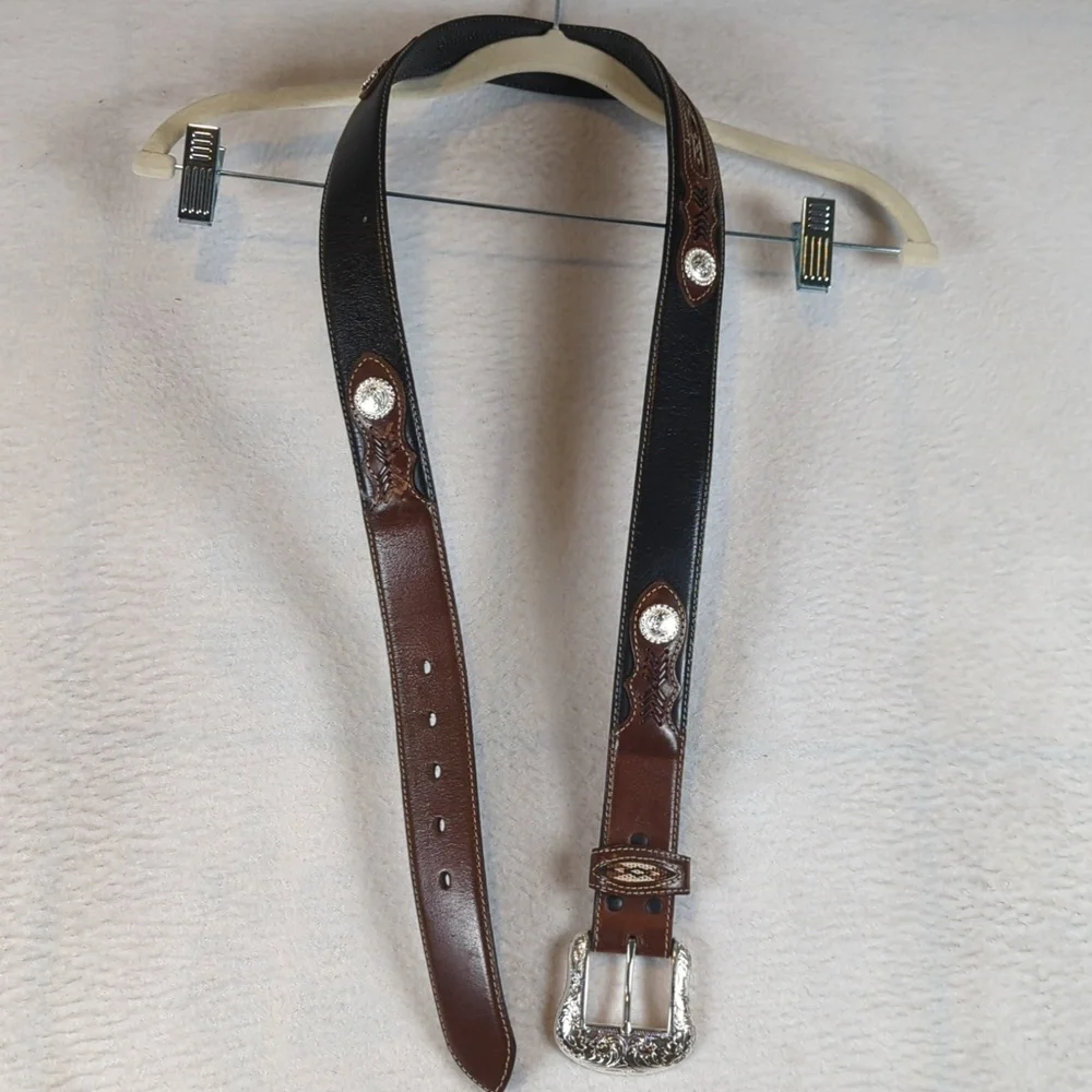 Nocona‎ Women's Western Cowgirl Genuine Leather Belt Size XL